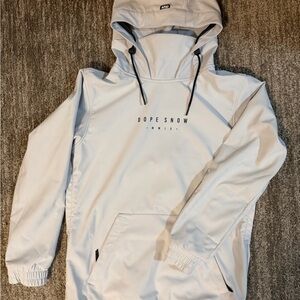 DOPE Snow Light Gray Ski Jacket